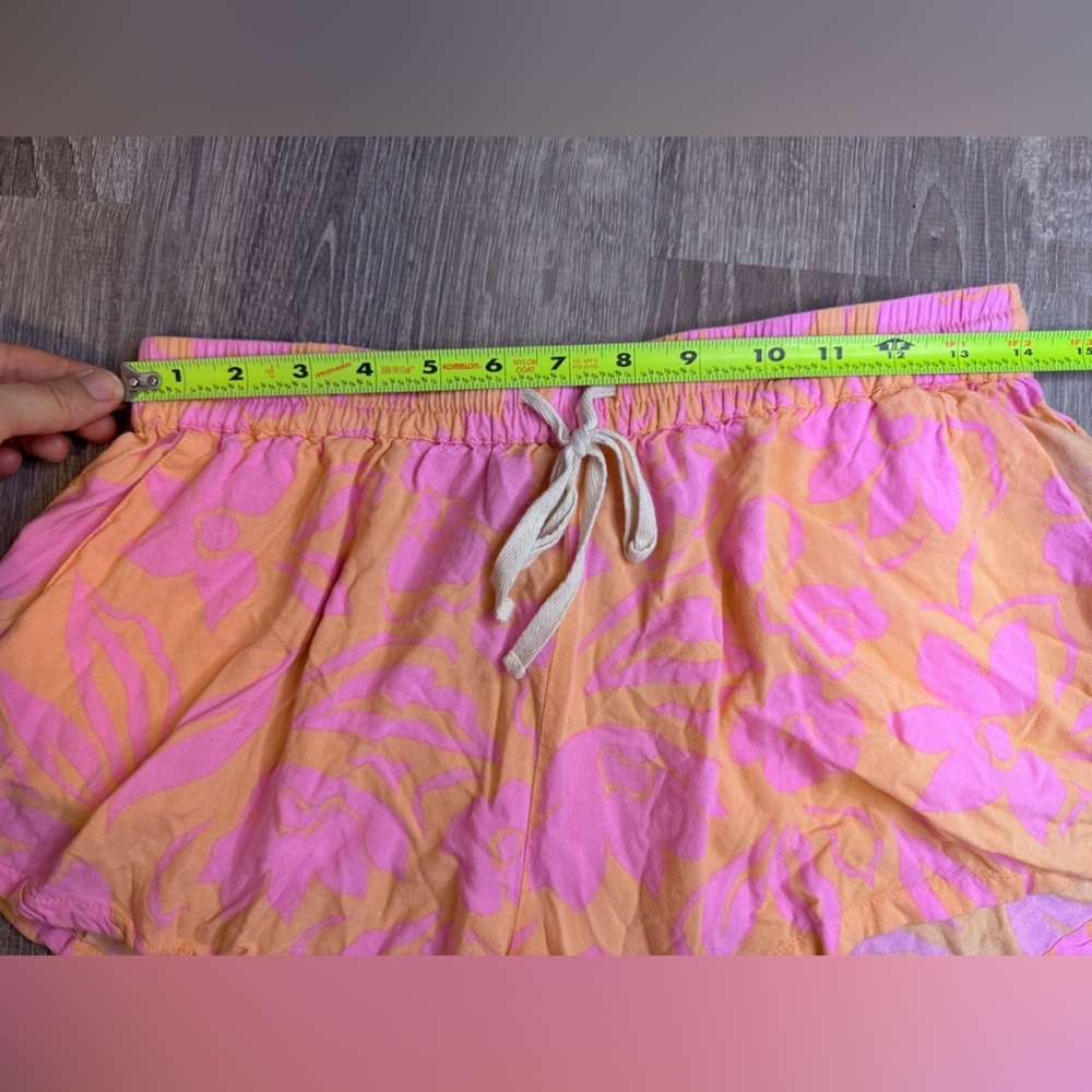 Billabong Pipe Line Shorts Floral Peach Large - Picture 5 of 7